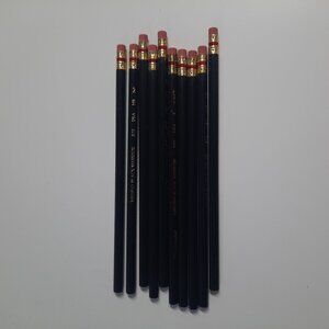 Mirado Black Warrior Pencils Premium Cedar No 2 - Lot Of 10 Unused